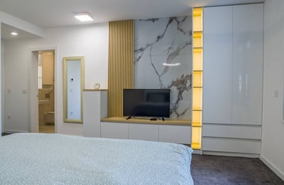 Miete einer hellen 1-Zimmer-Wohnung, 31 m², Neu-Belgrad, Serbien